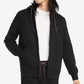 Tommy Hilfiger Men's Plains Drawstring Zip Up Hoodie Black Size Small