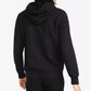 Tommy Hilfiger Men's Plains Drawstring Zip Up Hoodie Black Size Small