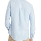 Tommy Hilfiger Men's Custom Fit New England Solid Oxford Shirt Blue Size X-Large