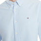 Tommy Hilfiger Men's Custom Fit New England Solid Oxford Shirt Blue Size X-Large
