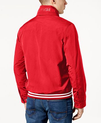 Tommy Hilfiger Men's Regatta Jacket Red Size Large