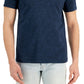 Calvin Klein Men's Logo Print Shirt Blue Size Small