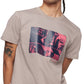 Calvin Klein Men's Relaxed Fit Logo Graphic Print T-Shirt Gray Size Small