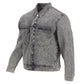 Calvin Klein Men's Iconic Relaxed Fit Trucker Jacket Gray Size Large