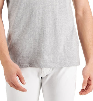 Calvin Klein Men's Box Logo Graphic T-Shirt Gray Size Large