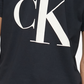Calvin Klein Men's Monogram Logo Graphic T Shirt Black Size XX-Large
