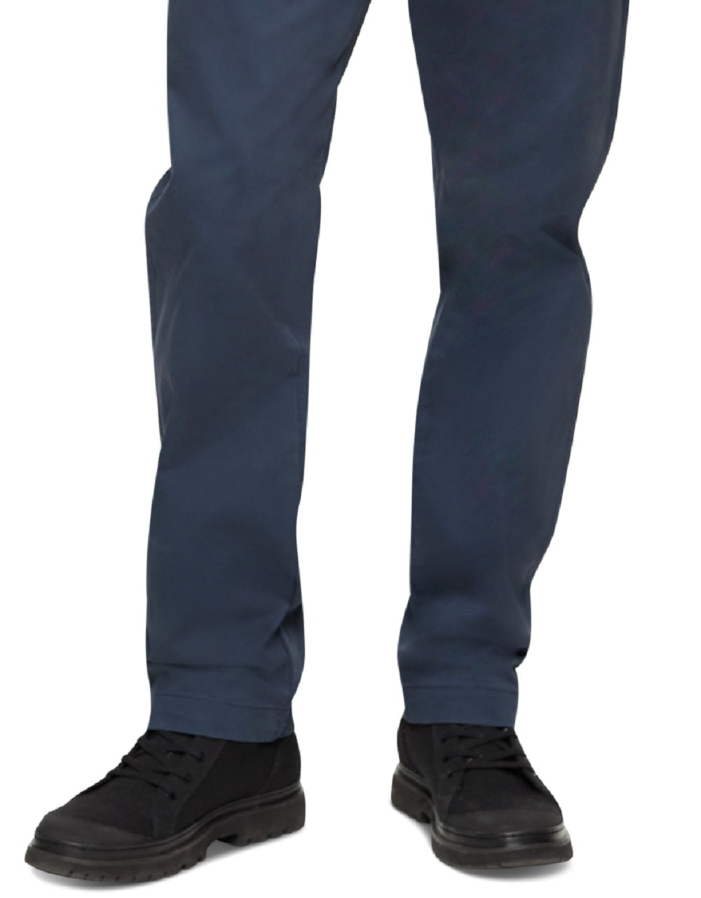 Calvin Klein Men's Straight Fit Stretch Chino Pants Blue Size 36X32