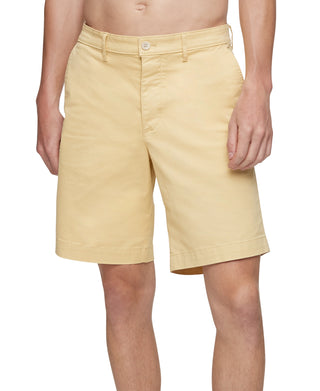 Calvin Klein Men's Chino Shorts Yellow Size 34