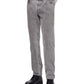 Calvin Klein Men's Slim Straight Fit Stretch Jeans Grey Size 33X32