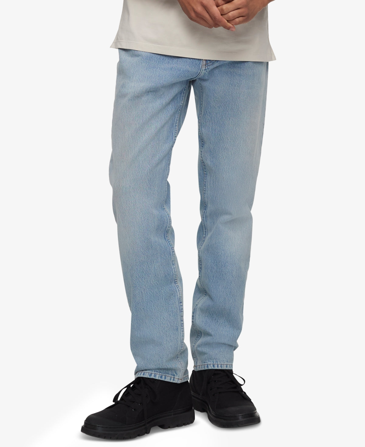 Calvin Klein Men's Slim Straight Fit Stretch Jeans Blue Size 34X30