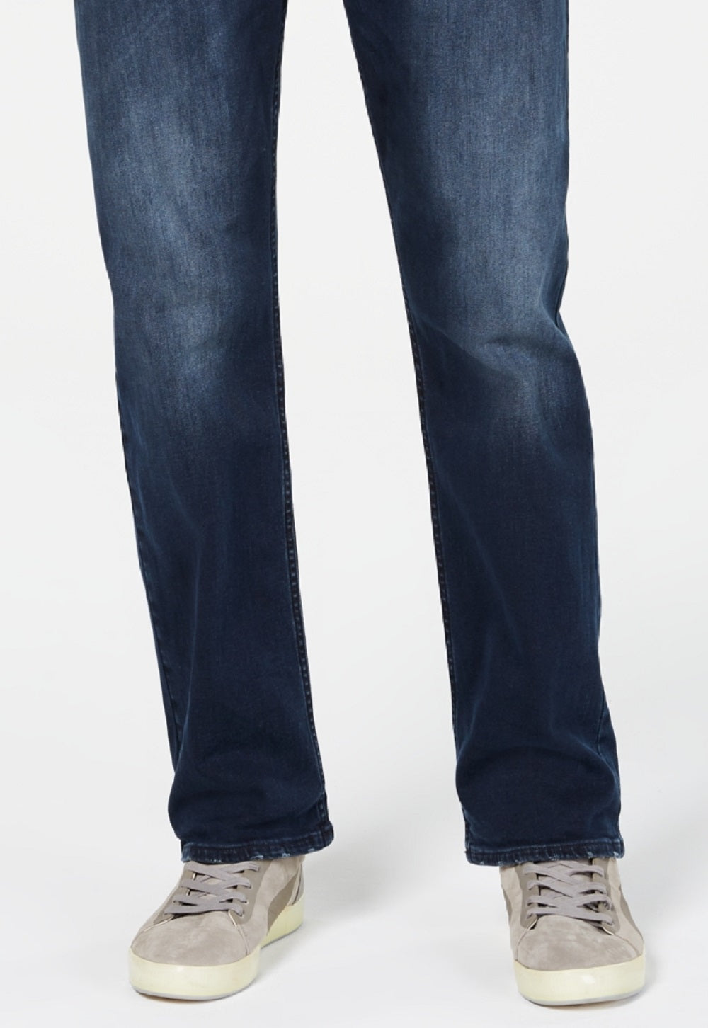 Calvin Klein Men's Straight Fit Stretch Jeans Blue Size 38X32