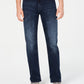 Calvin Klein Men's Straight Fit Stretch Jeans Blue Size 38X32