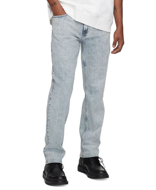 Calvin Klein Men's Noah Straight Fit Stretch Jeans Blue Size 34X30