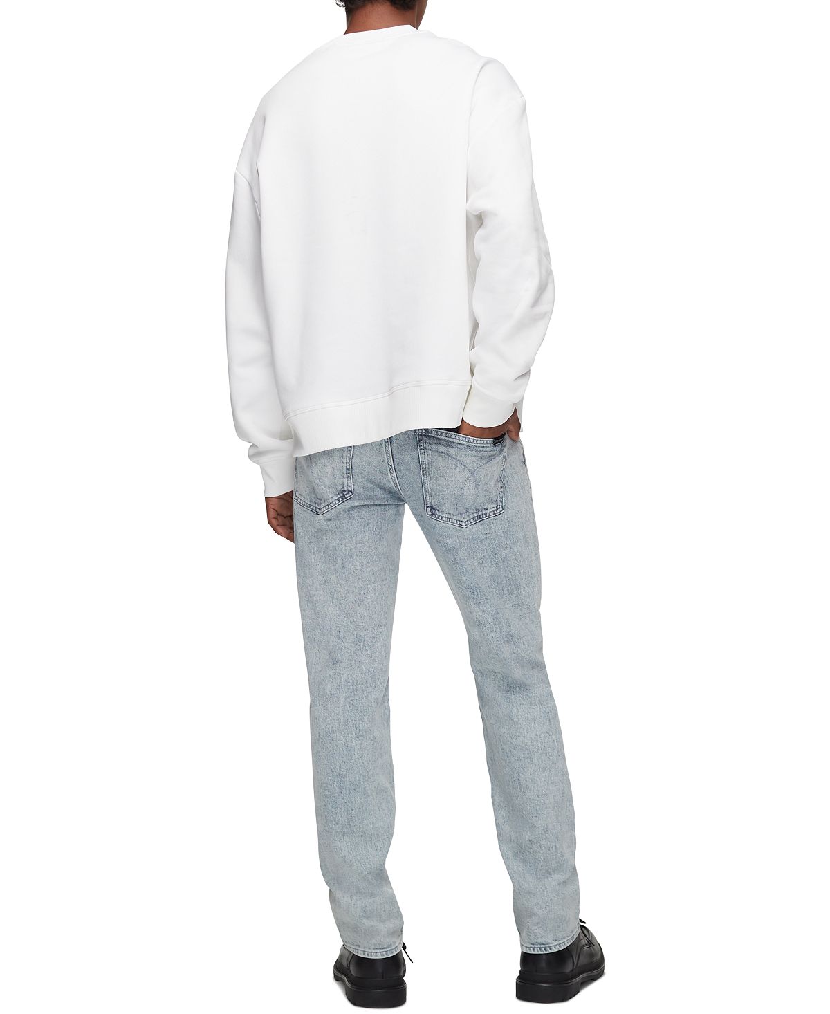 Calvin Klein Men's Noah Straight Fit Stretch Jeans Blue Size 36X30