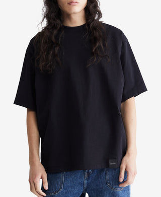 Calvin Klein Men's Standards Compact Cotton T-Shirt Black Size Medium