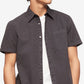 Calvin Klein Men's Garment Dyed Pocket Shirt Black Size XX-Large