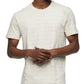Calvin Klein Men's Regular Fit Short Sleeve Striped Crewneck T-Shirt White Size Small