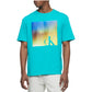 Calvin Klein Men's Relaxed Fit Pride Graphic Crewneck T-Shirt Blue Size XL