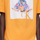 Calvin Klein Men's Relaxed Fit Pride Graphic Crewneck T-Shirt Orange