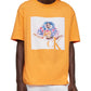 Calvin Klein Men's Relaxed Fit Pride Graphic Crewneck T-Shirt Orange