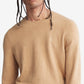 Calvin Klein Men's Regular Fit Merino Wool Crewneck Sweater Brown Size X-Large