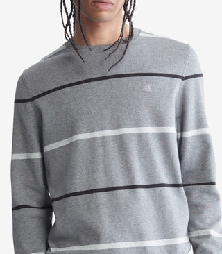 Calvin Klein Men's Supima Cotton Crewneck Sweater Gray Size X-Large