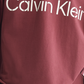 Calvin Klein Men's Relaxed Fit Stencil Logo T-Shirt Red Size XX-Large