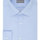 Michael Kors Men's Regular Fit Airsoft Non Iron Performance Dress Shirt Blue Size 18.5X34X35