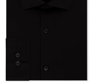 Calvin Klein Men's Extra Slim Fit Non-Iron Dress Shirt Black Size 16X34X35