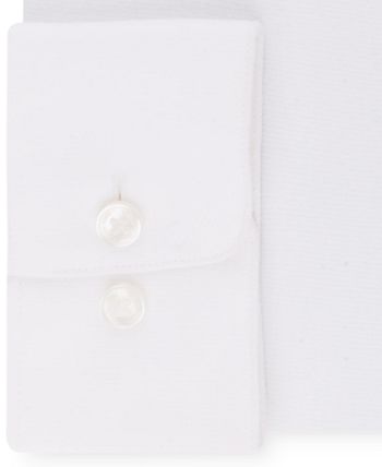 Calvin Klein Men's Classic Regular Non Iron Stretch Dress Shirt White Size 16.5X34X35