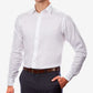 Calvin Klein Men's Classic Regular Non Iron Stretch Dress Shirt White Size 16.5X34X35