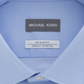 Michael Kors Men's Slim Fit Airsoft Non Iron Dress Shirt Blue Size 16.5X34X35