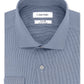 Calvin Klein Men's Slim Fit Non Iron Stretch Dress Shirt Blue Size 15.5X32X33