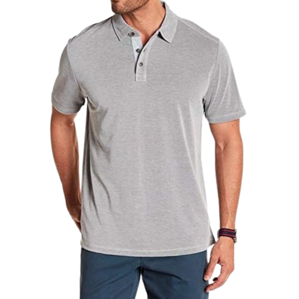 Tommy Bahama Men's Gray Polo Size Small