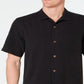 Tommy Bahama Men's Weekend Tropics Silk Shirt Black Size L