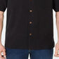 Tommy Bahama Men's Weekend Tropics Silk Shirt Black Size L