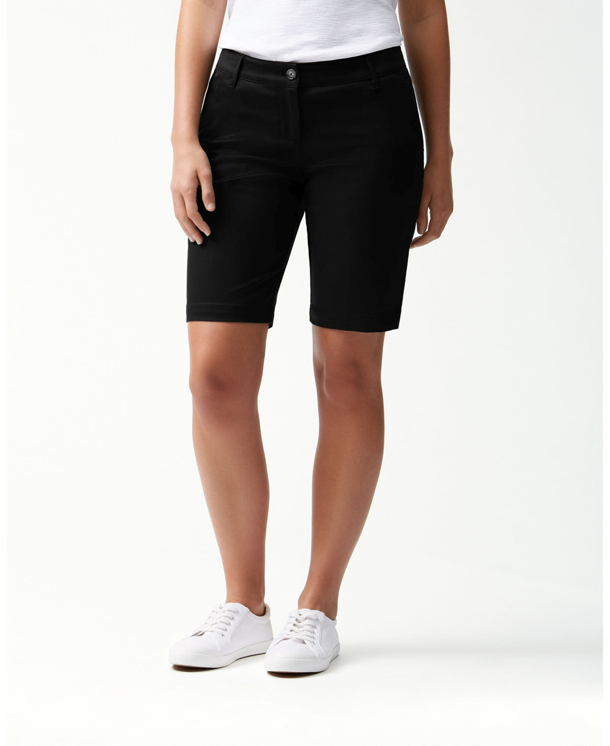 Tommy Bahama Women's Bermuda Shorts Black Size 10