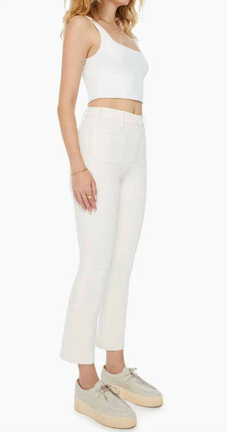 Mother - The Hustler Patch Pocket Flood Jeans