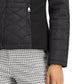 Sebby Junior's Hooded Quilted Raincoat Black Size X-Small
