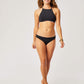 Women's St Barth Reversible Swim Bottom - Black
