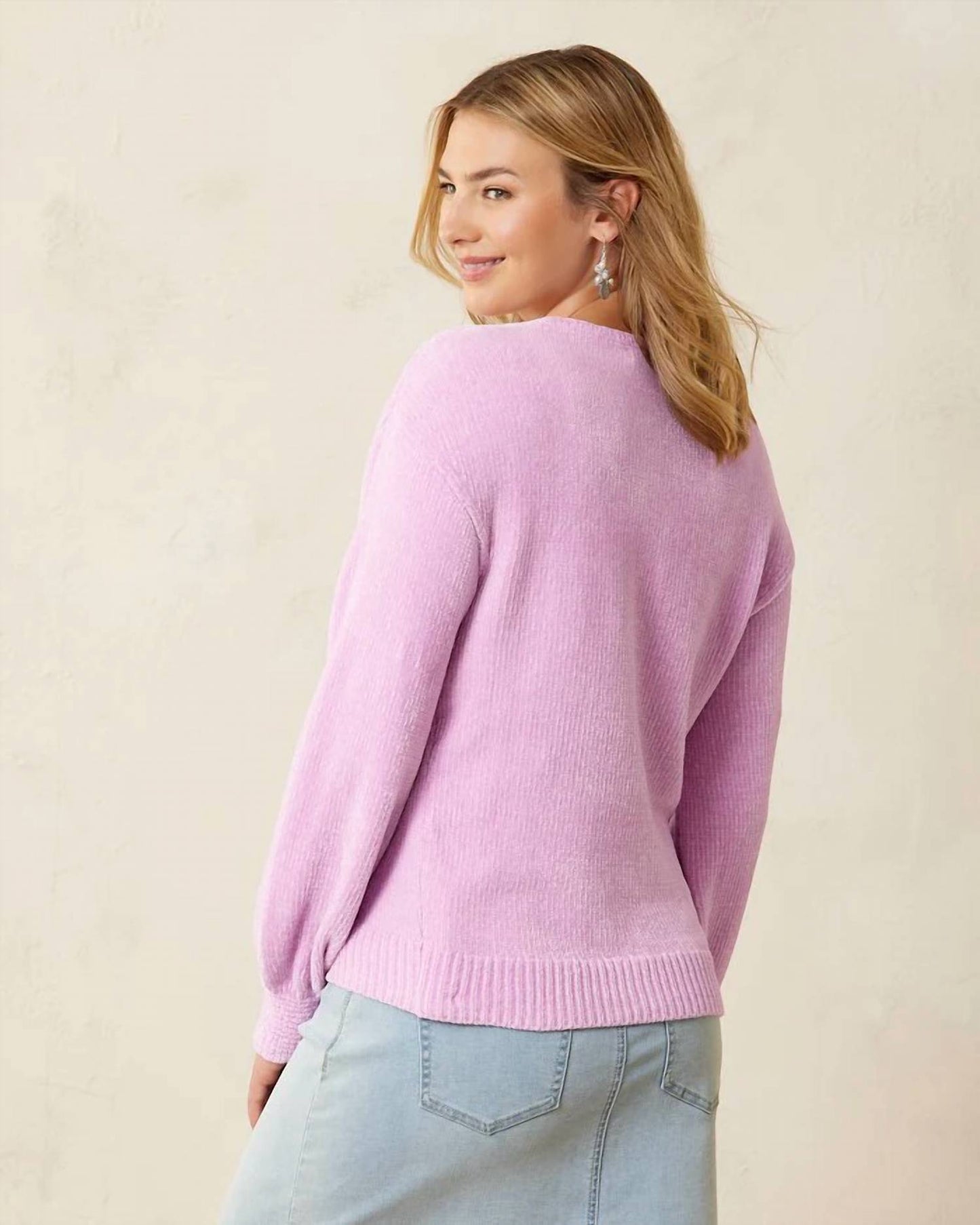 Tommy Bahama - Island Luna Chenille V-neck Sweater