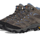 Merrell Women's Moab 3 Mid Waterproof Hiking Boot, New Granite, 10