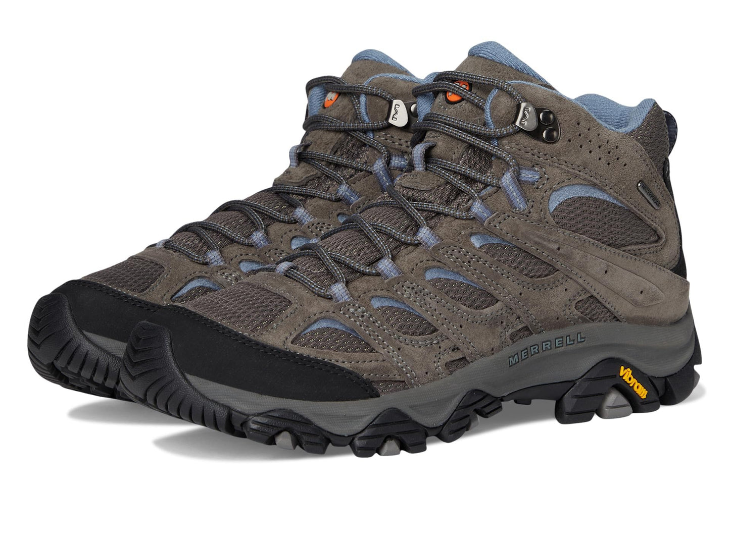 Merrell Women's Moab 3 Mid Waterproof Hiking Boot, New Granite, 10