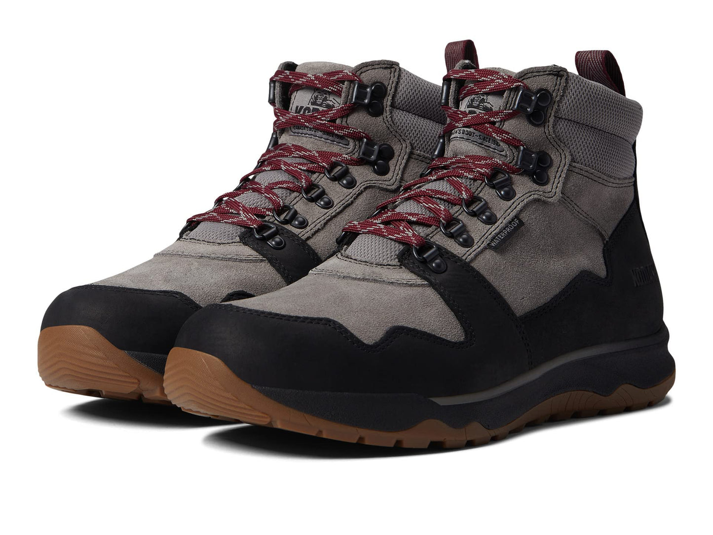 Kodiak Stave Leather Midcut Boot - Black/Grey