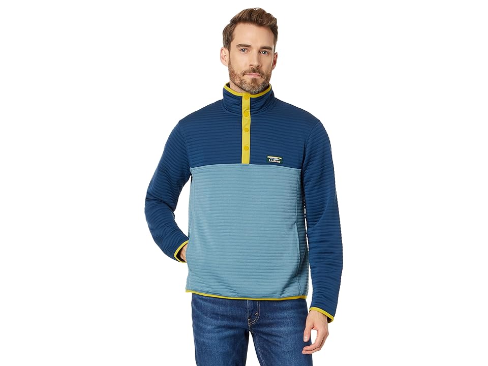 LLBean Men's Color Block Airlight Knit Pullover