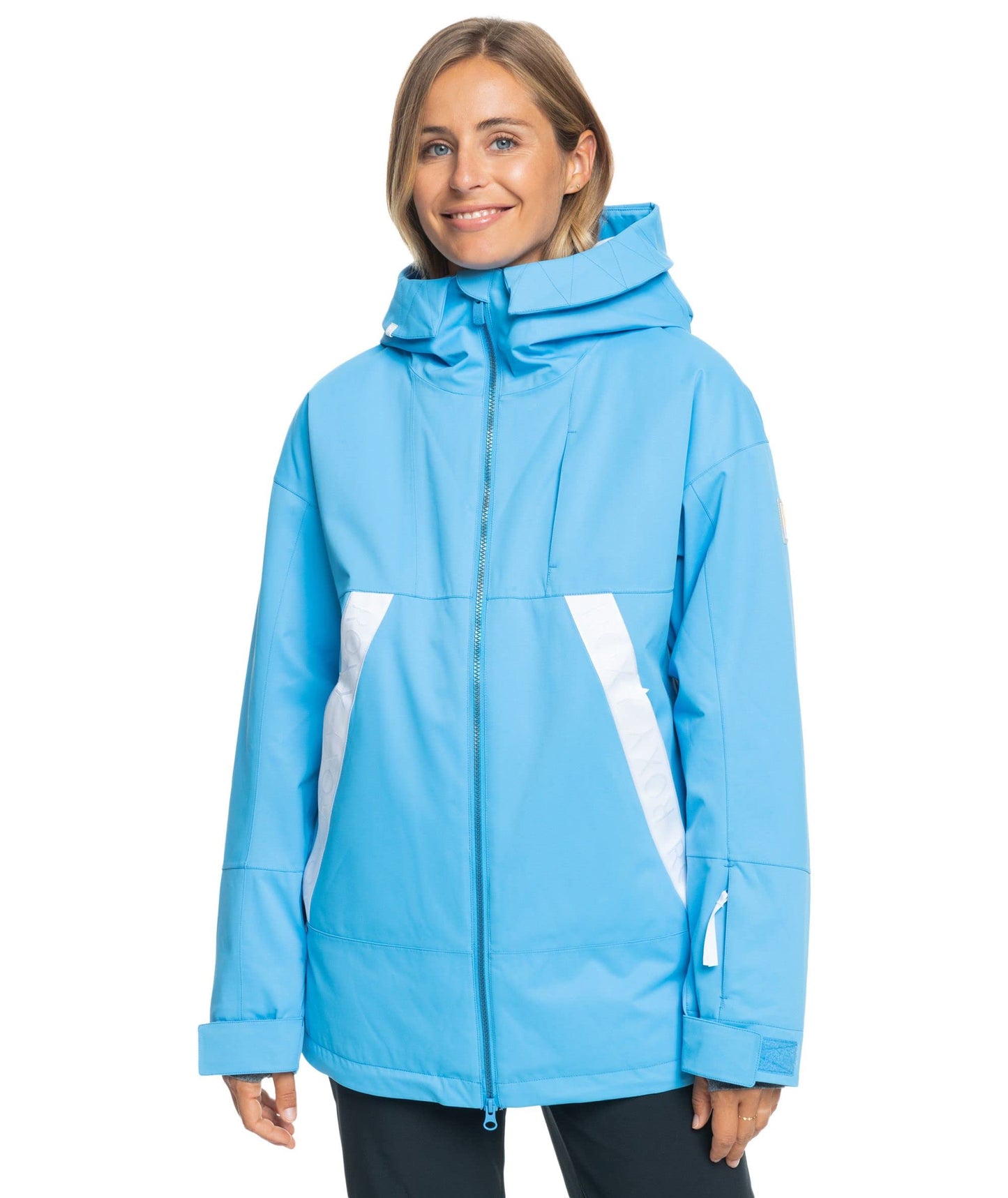 Roxy Women's Chloe Kim DryFlight Jacket - Azure Blue