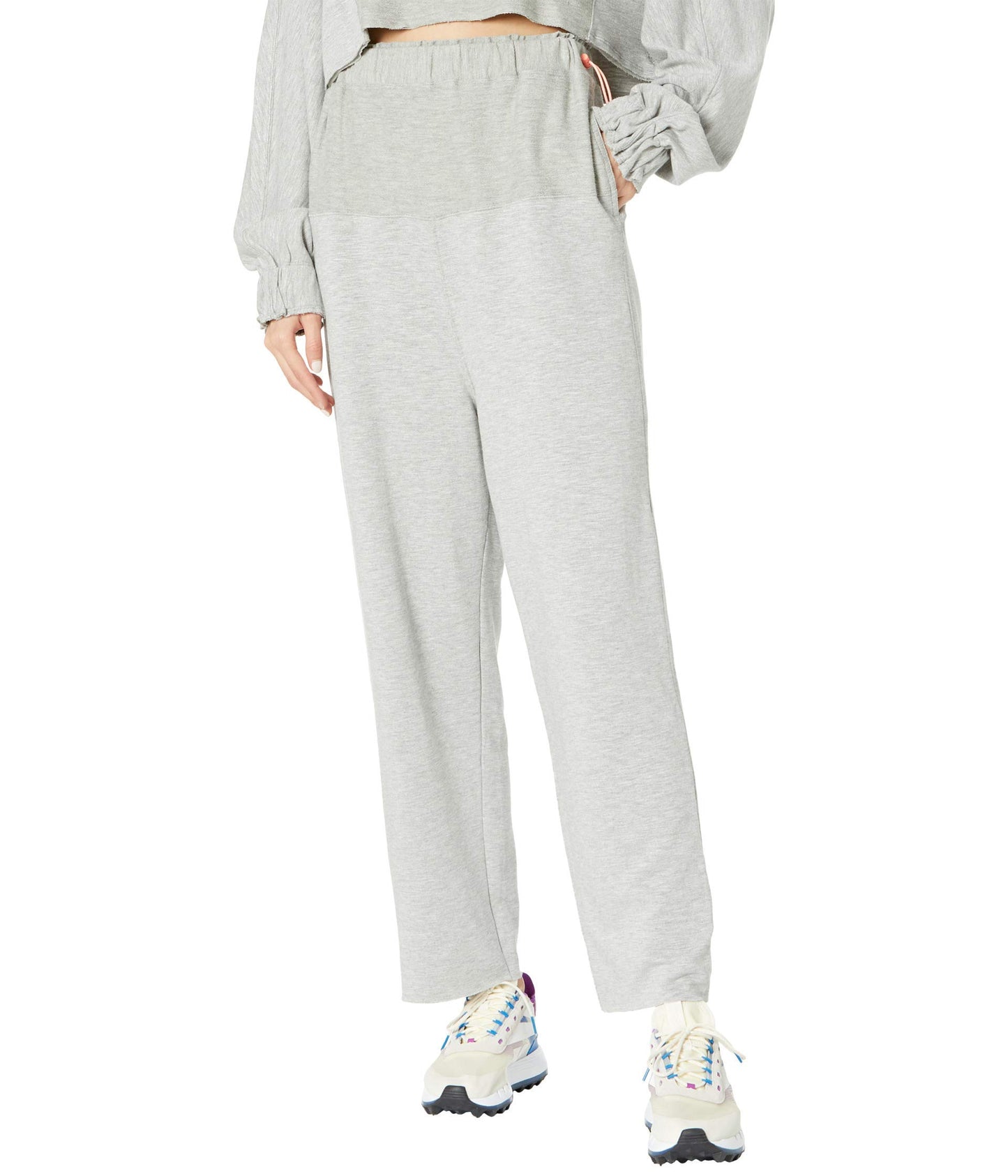 Free People Surfside Joggers Heather Grey LG (Women's 12)