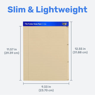 File Folder Notepad - Pack of 12