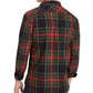 Levi's Men's Malden Plaid Shirt Dark Gray Size Medium