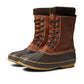 LL Bean Men's Snow Boot Tumbled Leather Lace-Up - Maple